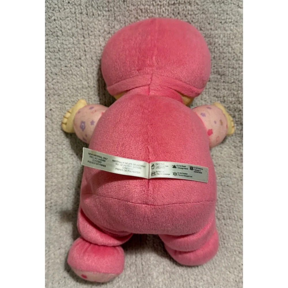 VTech Baby Love You Plush Doll Pink Soft Body Stuffed Toy Blue Eyes Heart
